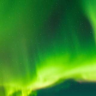 Green aurora wallpaper