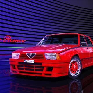 Alfa Romeo 75 wallpaper