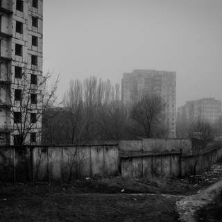 Russian city wallpaper