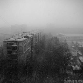 Russian city wallpaper