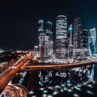 Russian city wallpaper