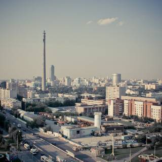 Russian city wallpaper