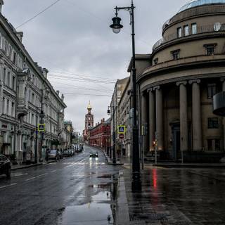 Russian city wallpaper