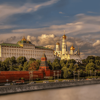 Russian city wallpaper