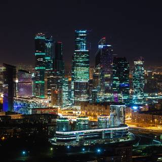 Russian city wallpaper