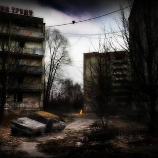 Russian city wallpaper