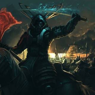 Devil samurai wallpaper