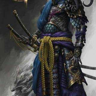 Devil samurai wallpaper