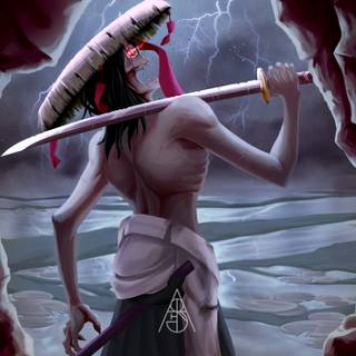 Devil samurai wallpaper