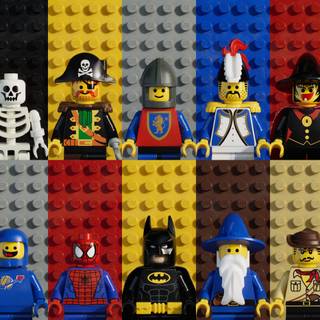 LEGO figures wallpaper