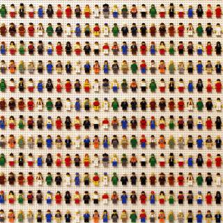 LEGO figures wallpaper