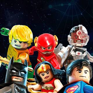 LEGO figures wallpaper