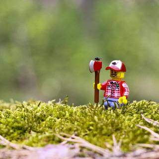 LEGO figures wallpaper