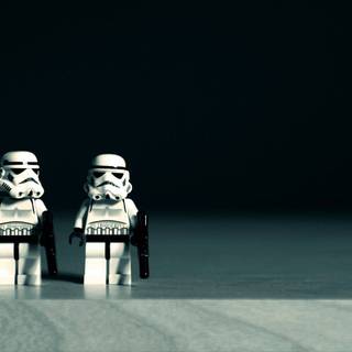LEGO figures wallpaper