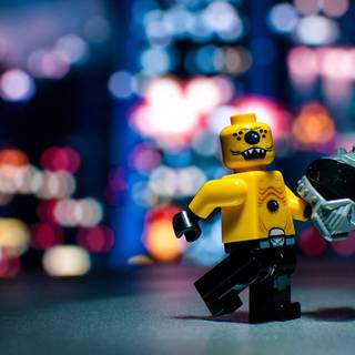 LEGO figures wallpaper