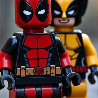 LEGO figures wallpaper