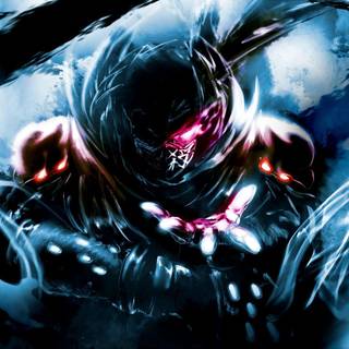 Ninja fighing wallpaper