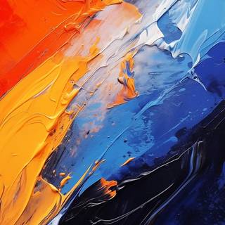 Acrylic abstract wallpaper