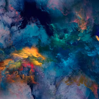 Acrylic abstract wallpaper