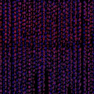 Purple Matrix wallpaper