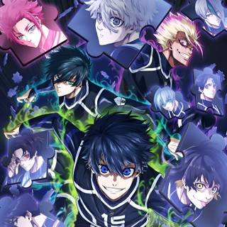 Blue Lock laptop 4k wallpaper