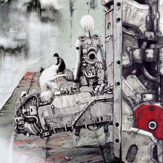 Blame! manga wallpaper