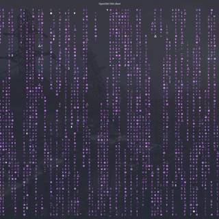 Purple Matrix wallpaper
