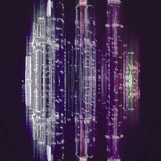 Purple Matrix wallpaper