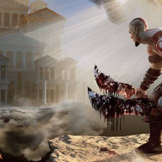 God of War PS2 wallpaper