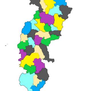 Chhattisgarh map wallpaper