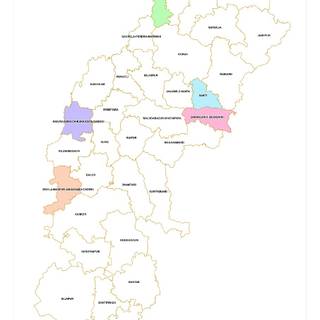 Chhattisgarh map wallpaper