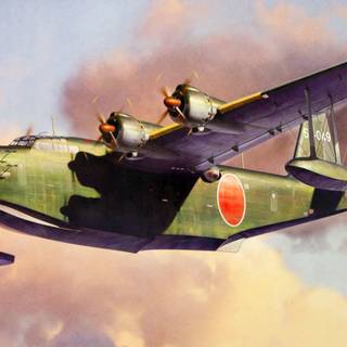 Flying boat wallpaper