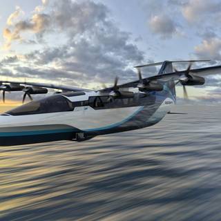 Flying boat wallpaper