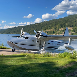 Flying boat wallpaper