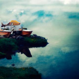 Flying boat wallpaper