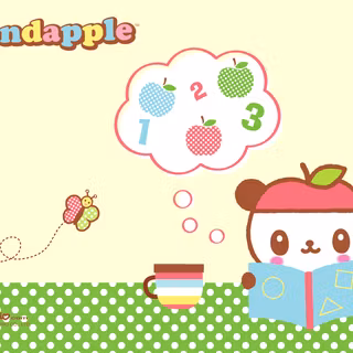Pandapple wallpaper