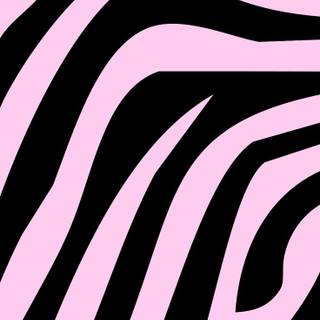 Pink zebra print wallpaper