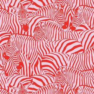 Pink zebra print wallpaper