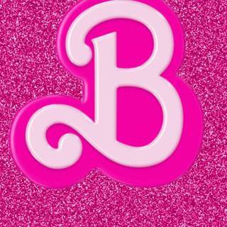 Pink letter B wallpaper