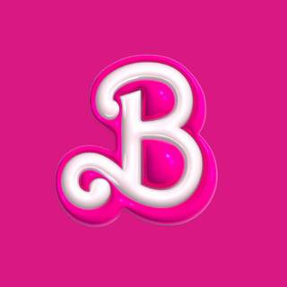 Pink letter B wallpaper