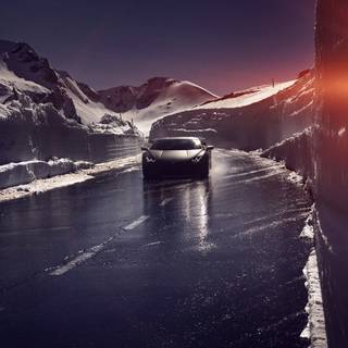 Winter sport cars wallpaper