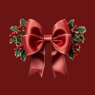 Bow Christmas wallpaper