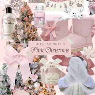 Christmas coquette wallpaper