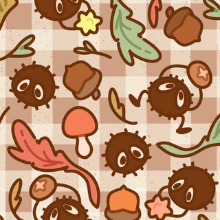 Cute autumn phone wallpaper