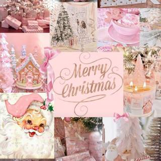 Christmas coquette wallpaper