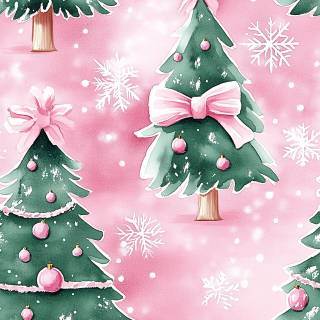 Christmas coquette wallpaper