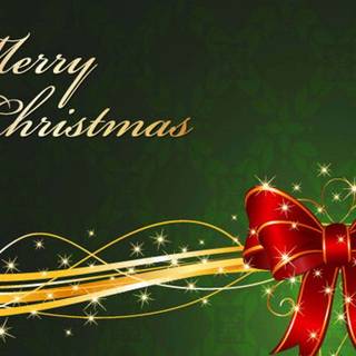 Bow Christmas wallpaper