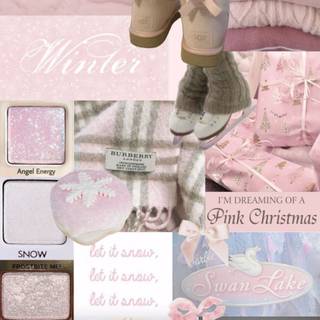 Christmas coquette wallpaper