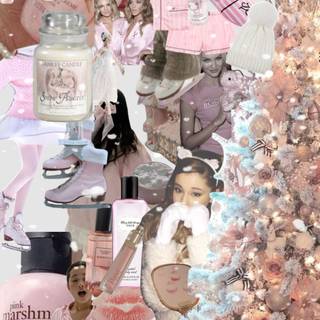 Christmas coquette wallpaper