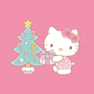 Cute Sanrio Christmas wallpaper